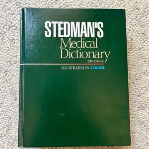 Stedman’s Medical Dictionary 26th Edition